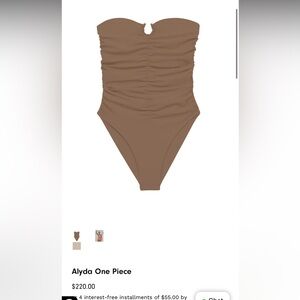 NWT JADE SWIM Aylda One Piece